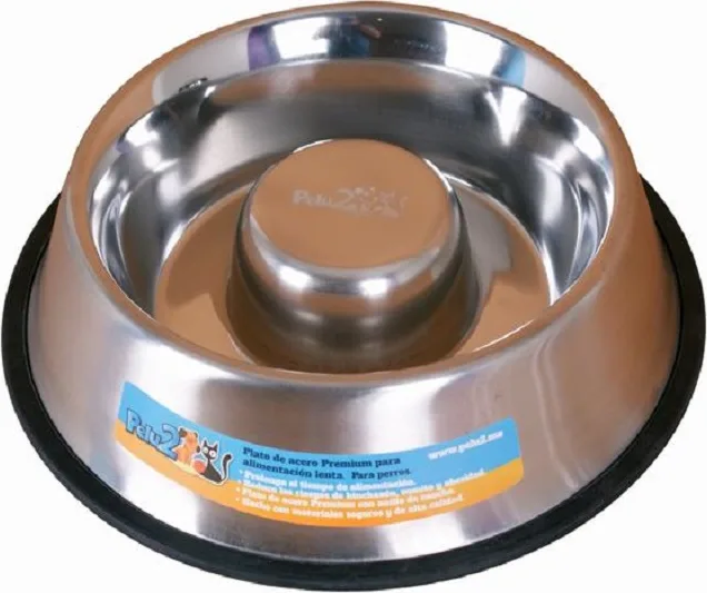 Plato de alimentación lenta chico 16 oz