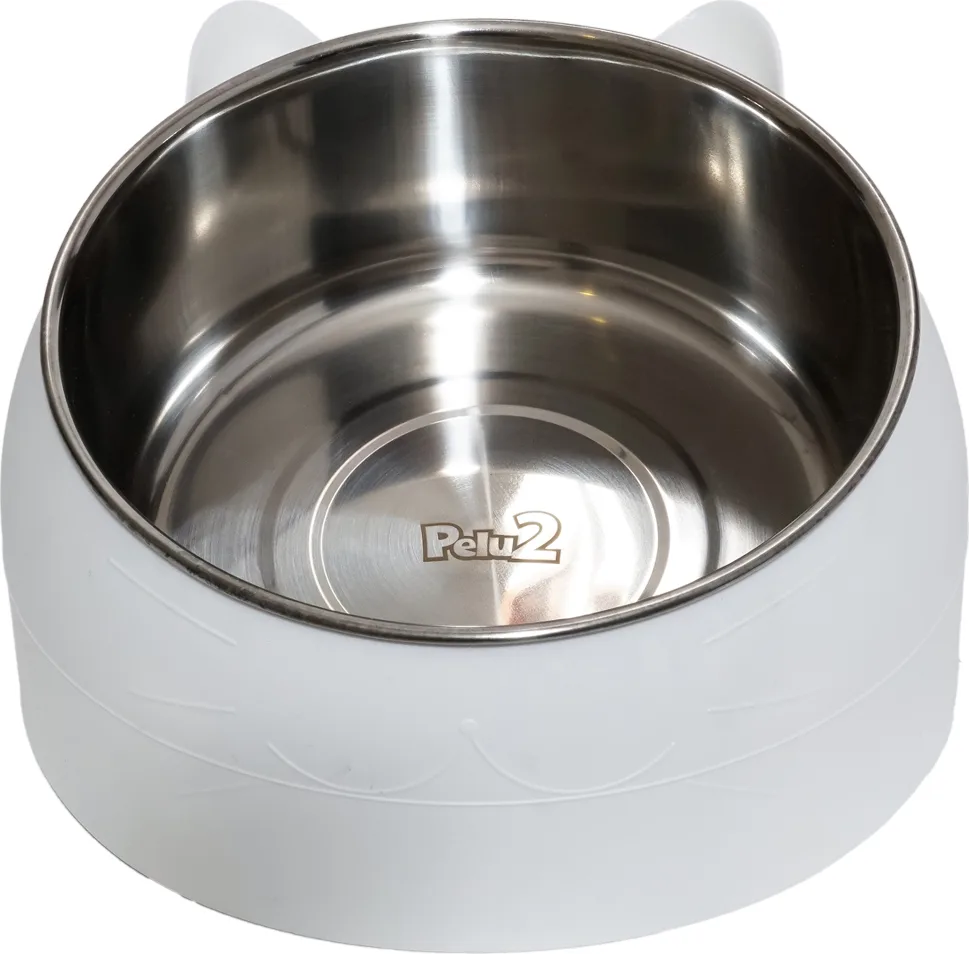 Tazón de acero elevado 400 ml
